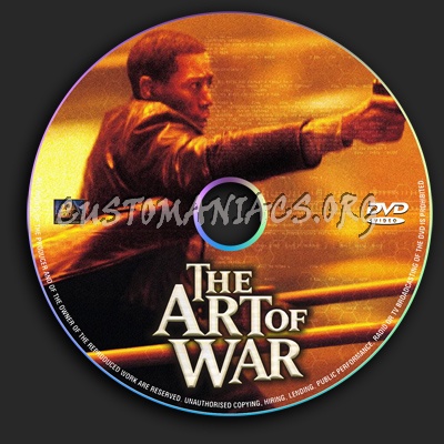 The Art Of War dvd label
