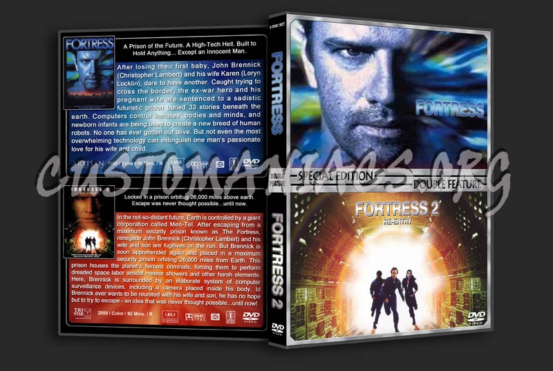Fortress Double Feature dvd cover