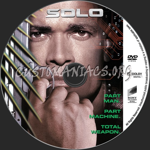 Solo dvd label