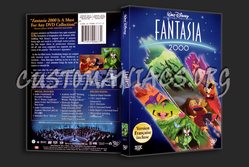 Fantasia 2000 dvd cover