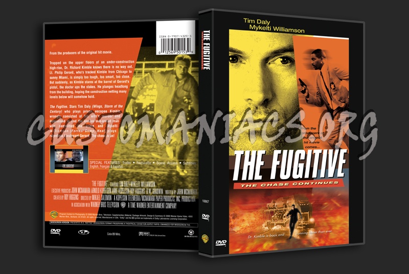 The Fugitive The Chase Continues dvd cover