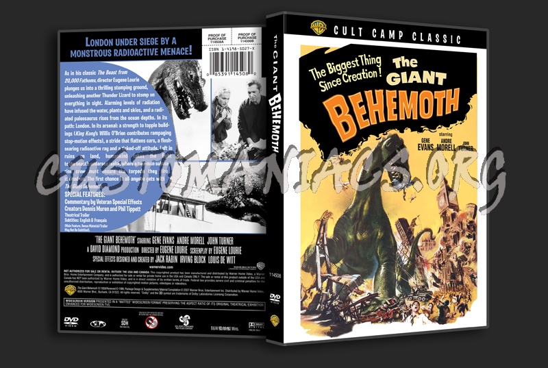 The Giant Behemoth dvd cover