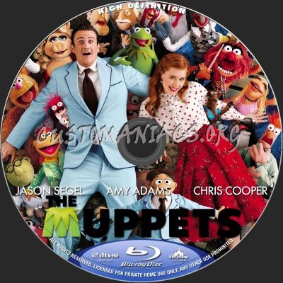 The Muppets blu-ray label