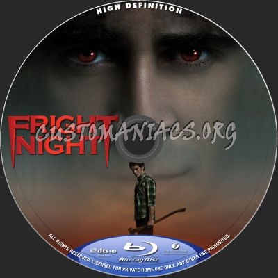 Fright Night blu-ray label