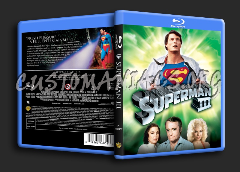 Superman III blu-ray cover