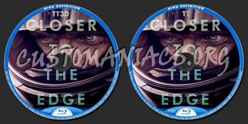 Closer To The Edge blu-ray label