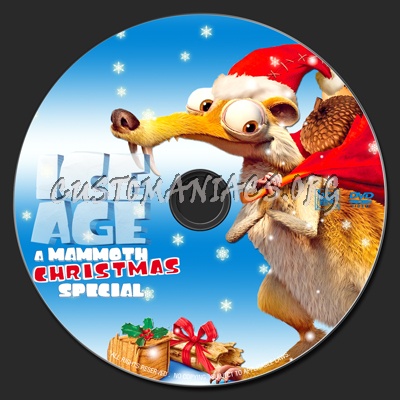Ice Age: A Mammoth Christmas Special dvd label