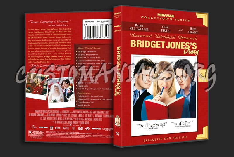 Bridget Jones's Diary dvd cover