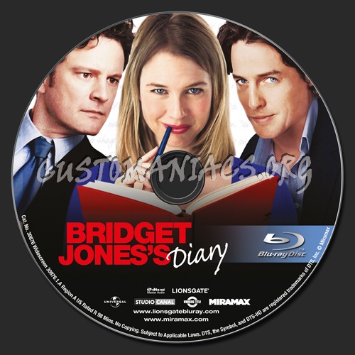 Bridget Jones's Diary blu-ray label