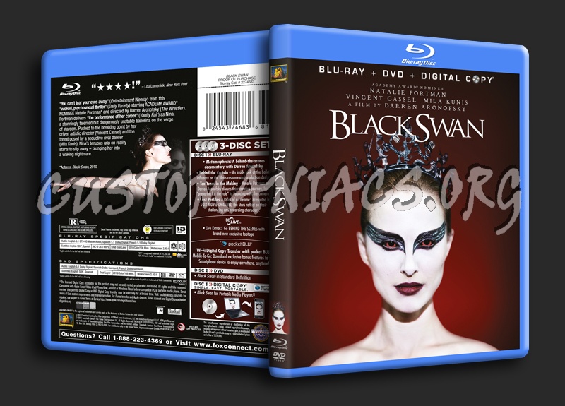 Black Swan blu-ray cover