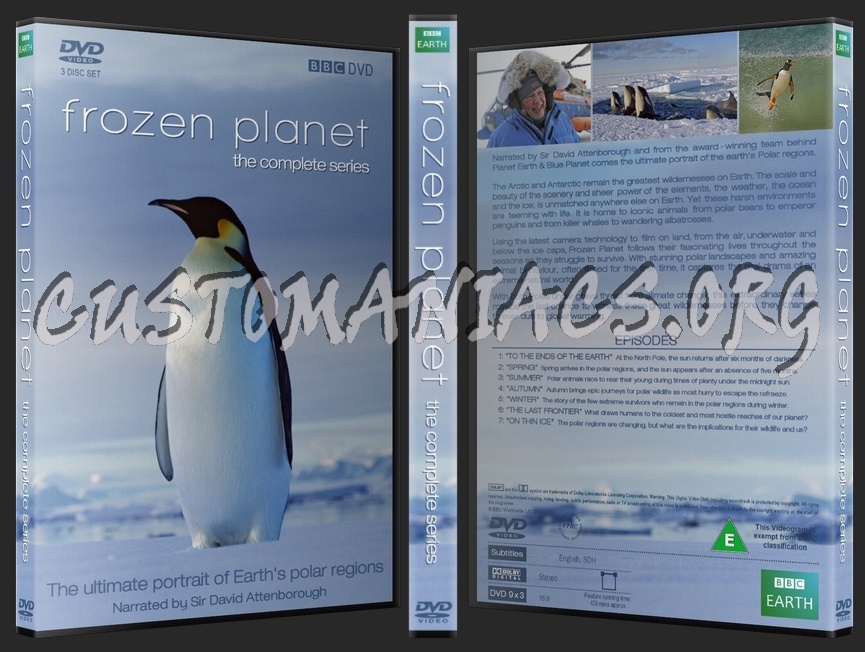 Frozen Planet BBC dvd cover