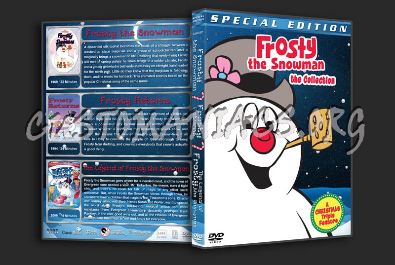 Frosty the Snowman Collection dvd cover
