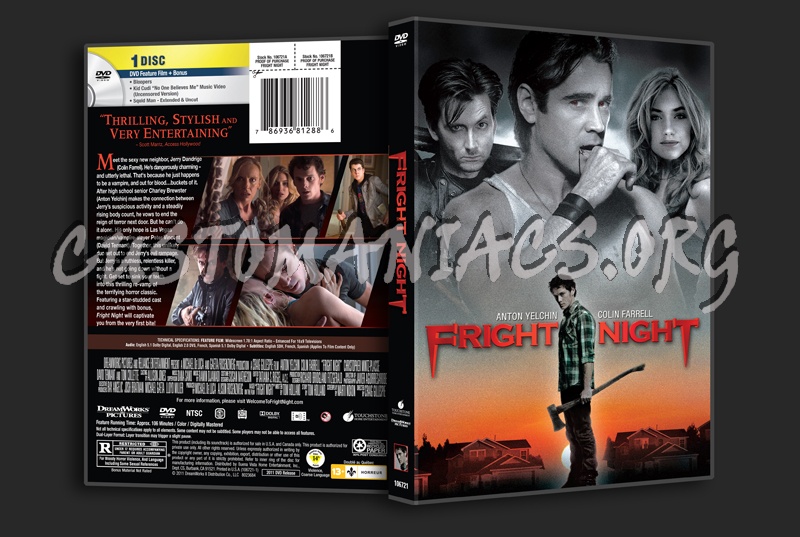 Fright Night dvd cover