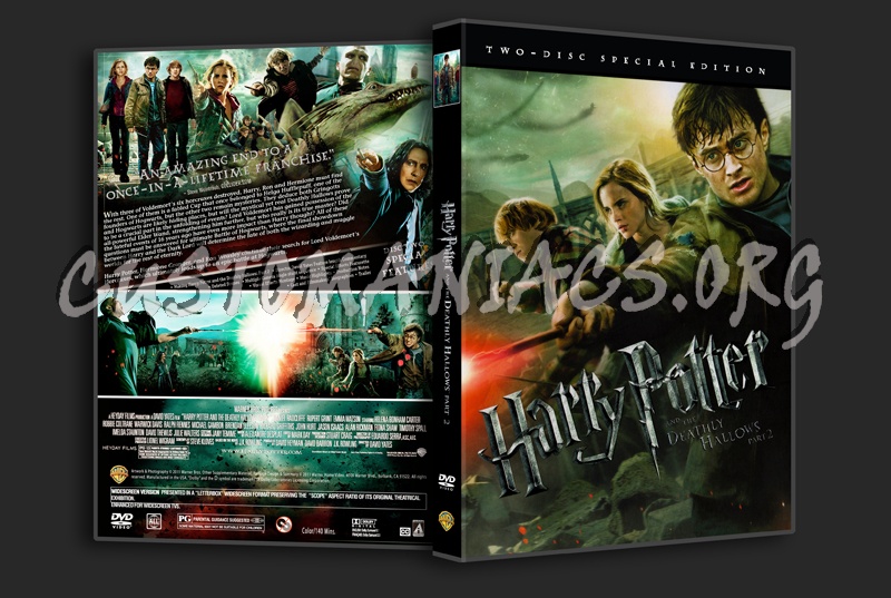 Harry Potter and the Deathly Hallows Part 2 dvd cover