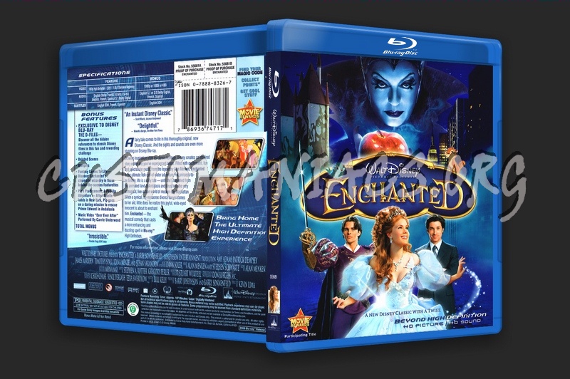 Enchanted blu-ray cover