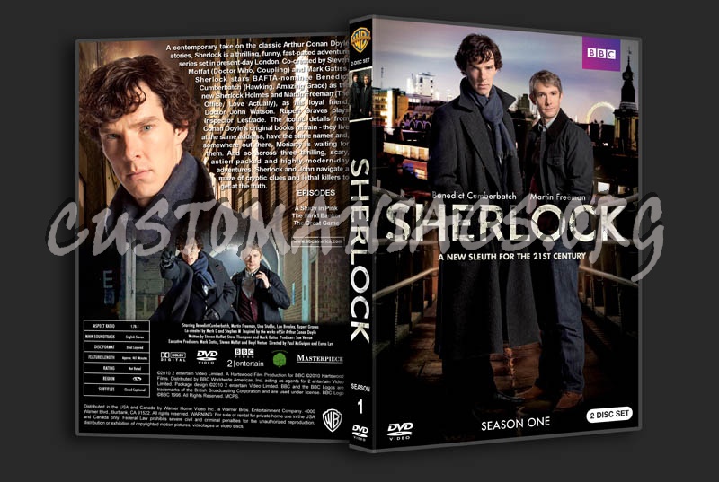 Sherlock: Season 1 dvd cover