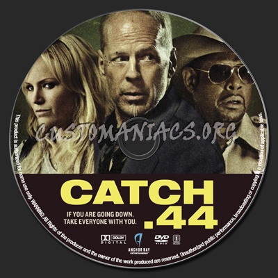 Catch.44 dvd label