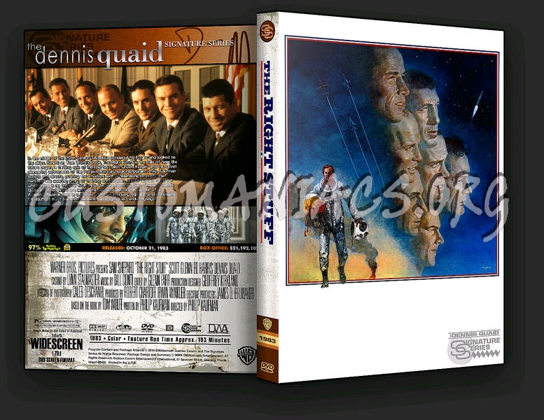 The Right Stuff dvd cover