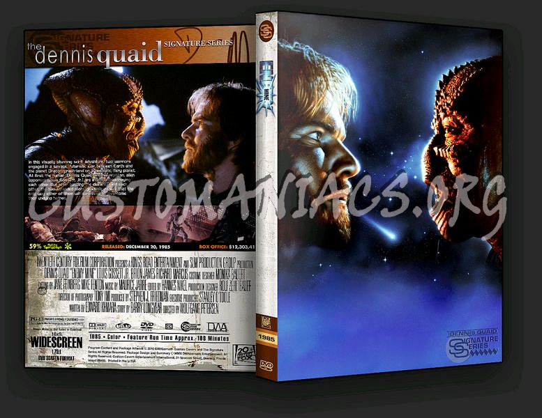 Enemy Mine dvd cover