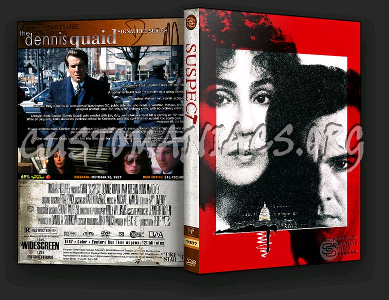 Suspect dvd cover