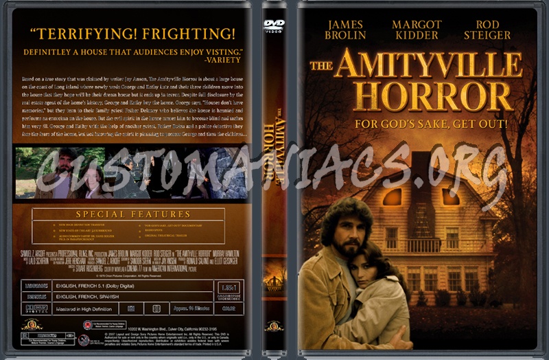 The Amityville Horror dvd cover