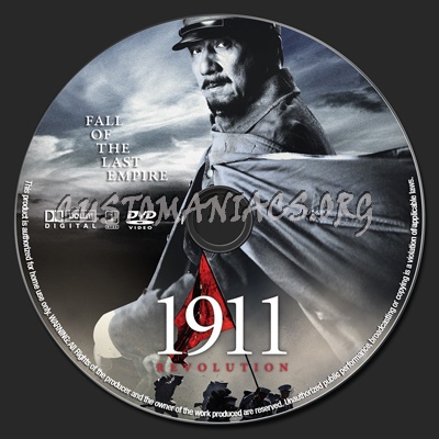 1911 Revolution dvd label