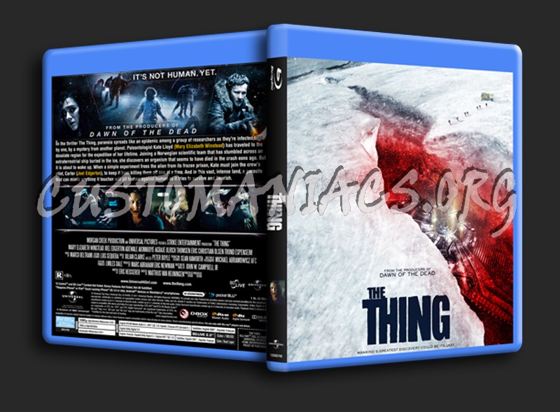 The Thing blu-ray cover