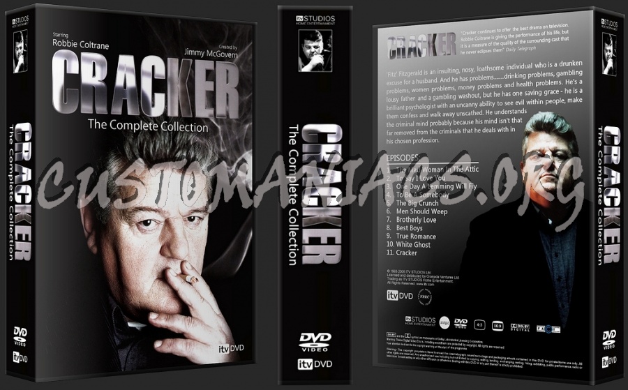 Cracker The Complete Collection dvd cover