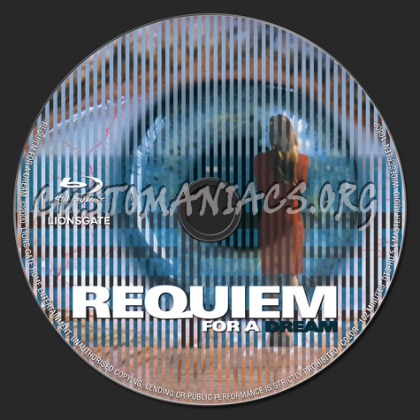 Requiem for a Dream blu-ray label