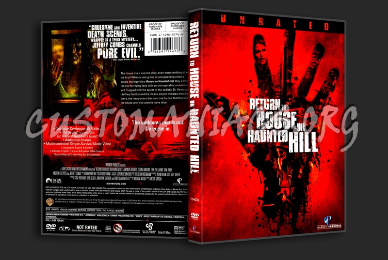 Return to House on Haunted Hill dvd cover