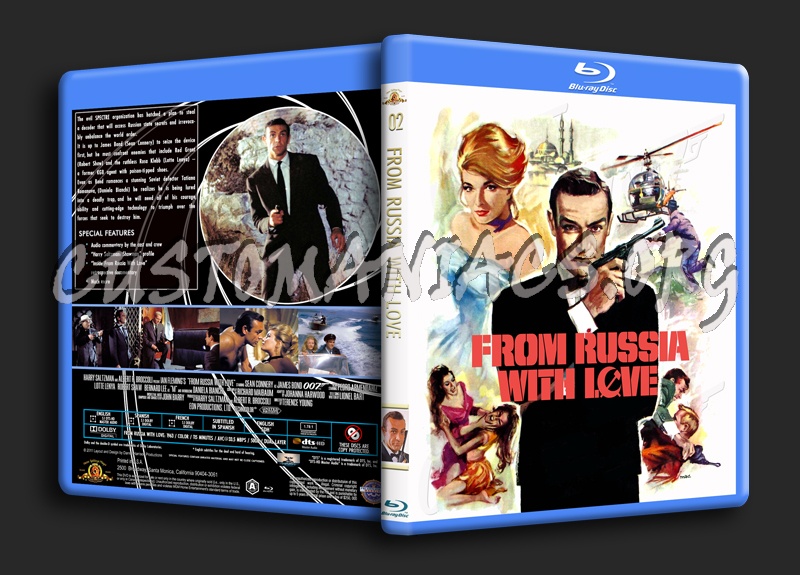 From Russia With Love blu-ray cover