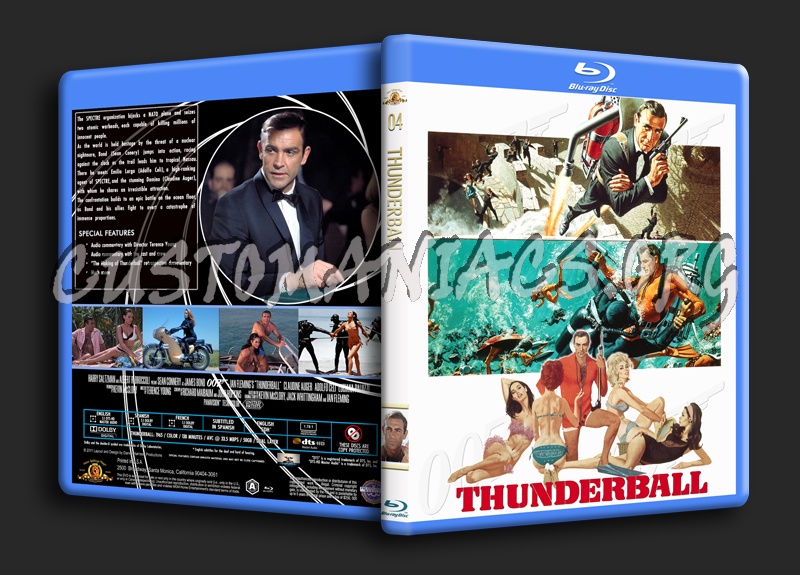 Thunderball blu-ray cover