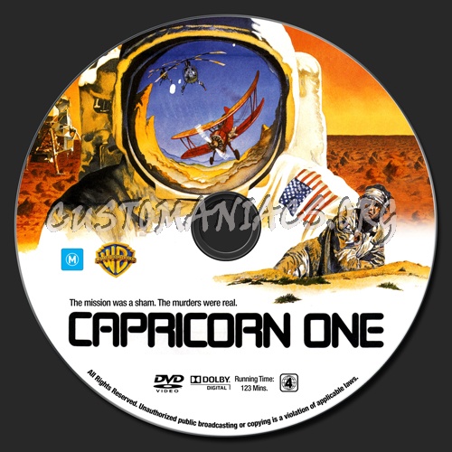 Capricorn One dvd label - DVD Covers & Labels by Customaniacs, id ...