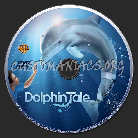 Dolphin Tale dvd label