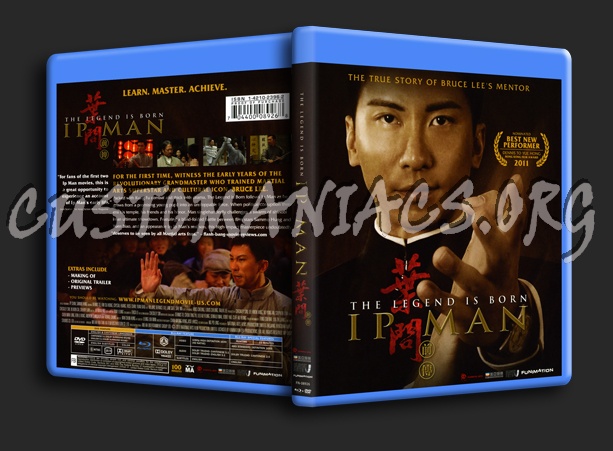 The Legend is Born  Ip Man blu-ray cover