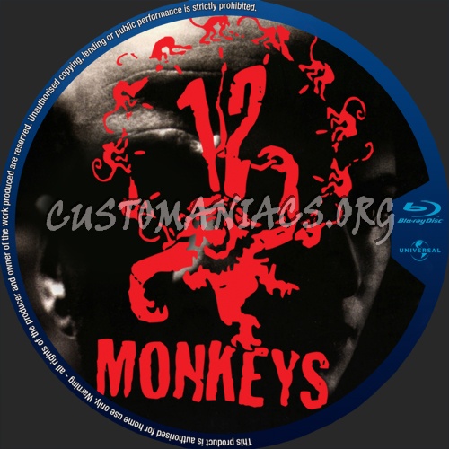 12 Monkeys blu-ray label