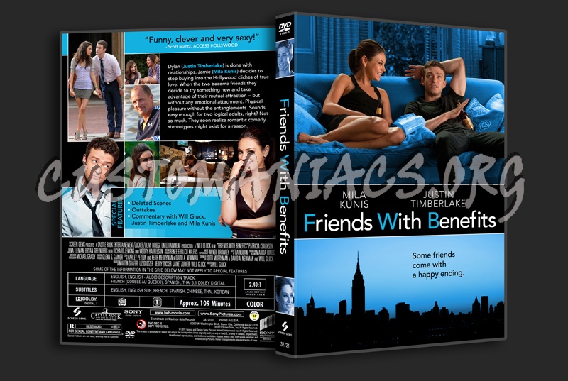 Friends With Benefits dvd cover