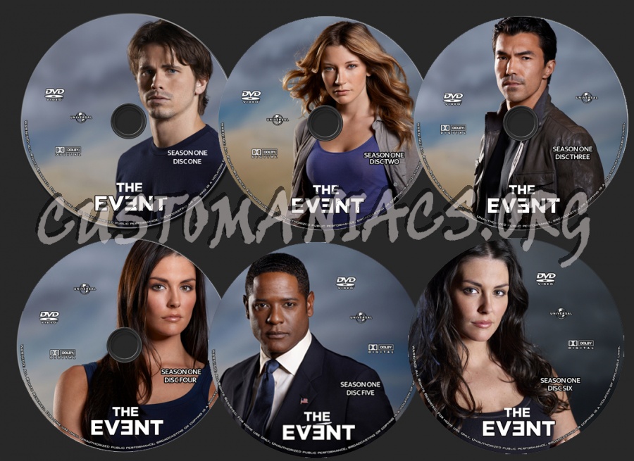 The Event - Season 1 dvd label
