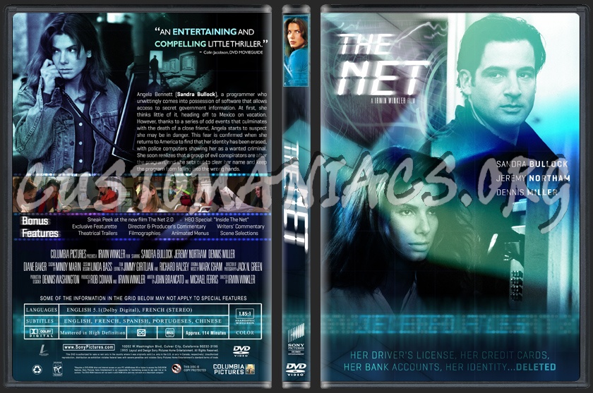 The Net dvd cover
