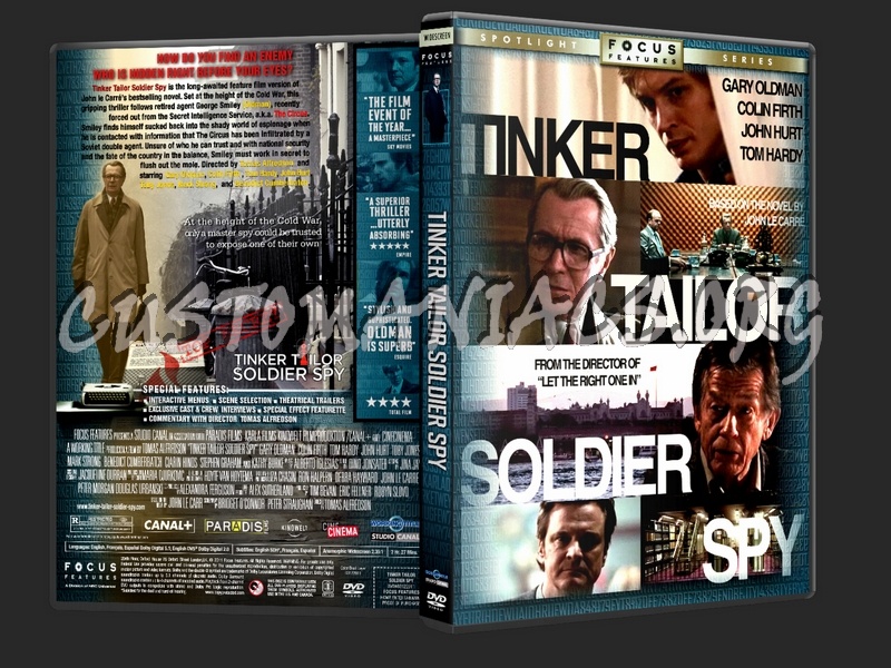 Tinker Tailor Soldier Spy (2011) dvd cover