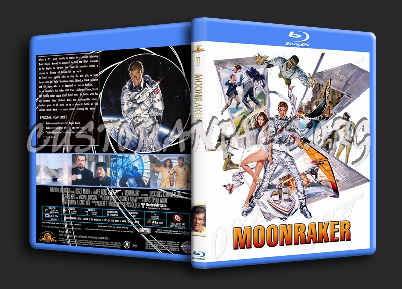 Moonraker blu-ray cover