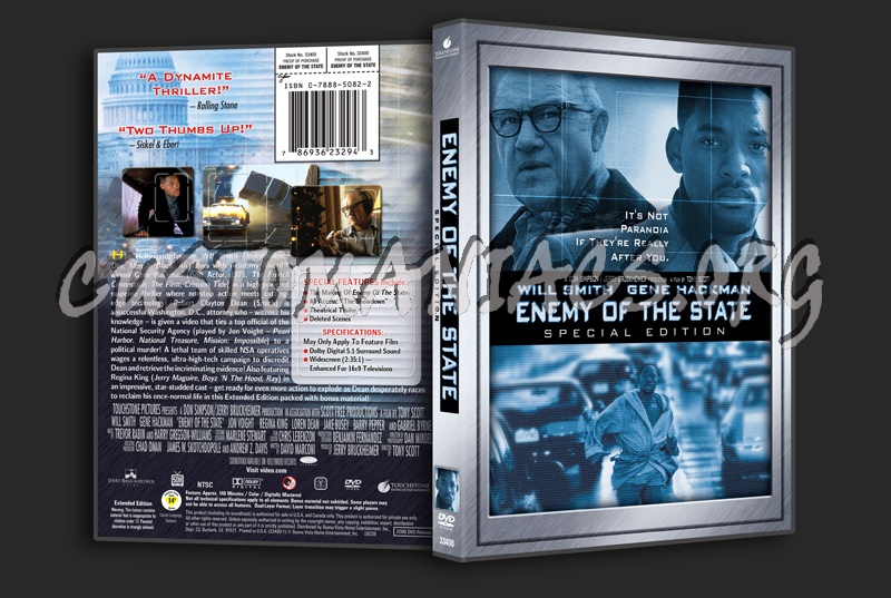 Enemy of the State dvd cover