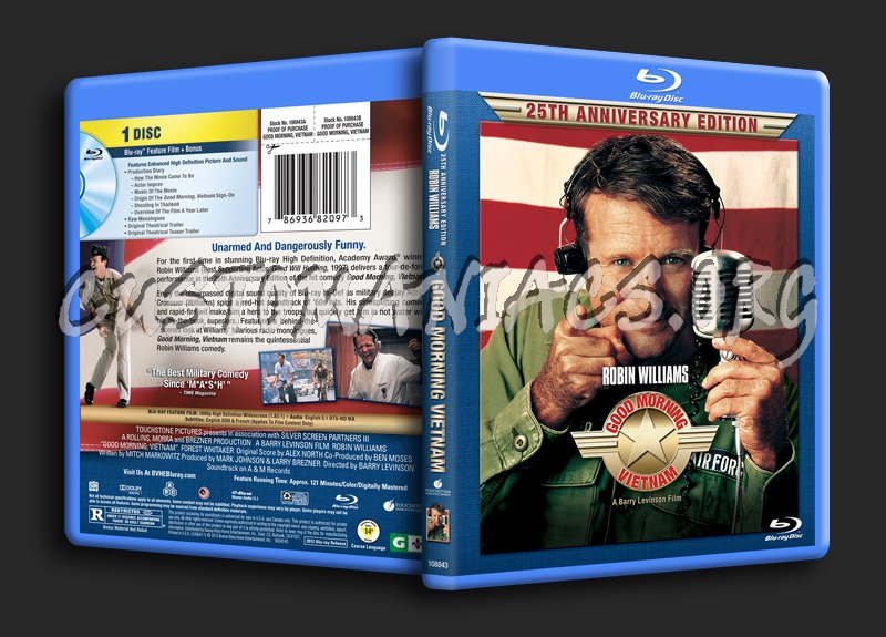 Good Morning Vietnam blu-ray cover