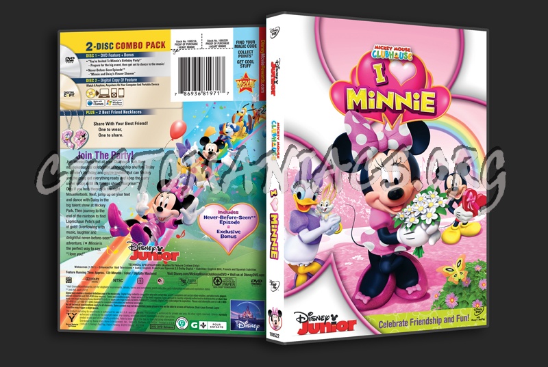 Mickey Mouse Clubhouse I Heart Minnie dvd cover