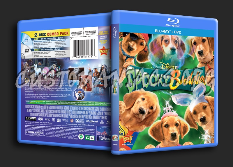 Spooky Buddies blu-ray cover