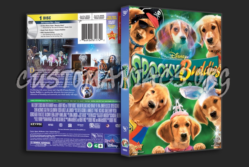 Spooky Buddies dvd cover