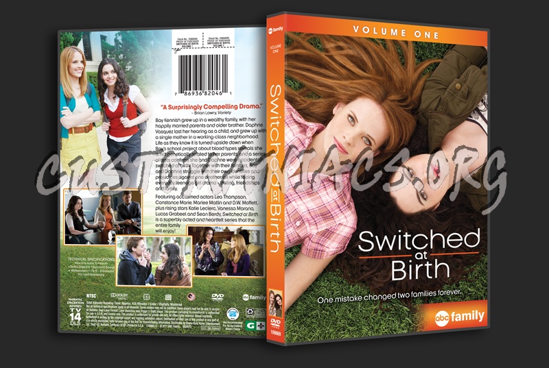 Switched At Birth Volume 1 dvd cover