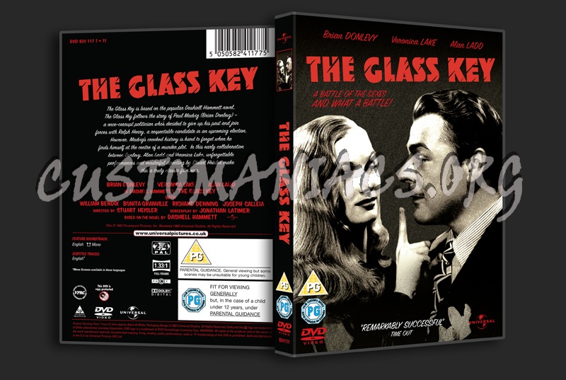 The Glass Key dvd cover