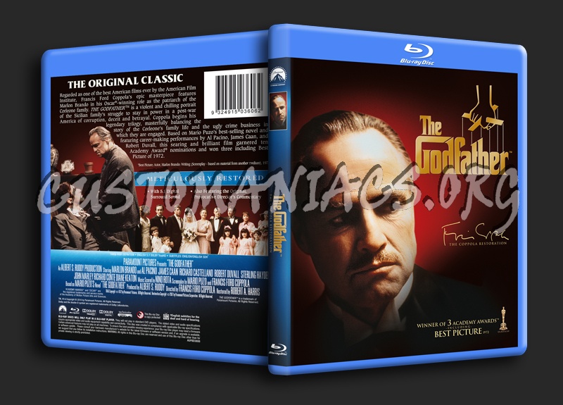 The Godfather blu-ray cover