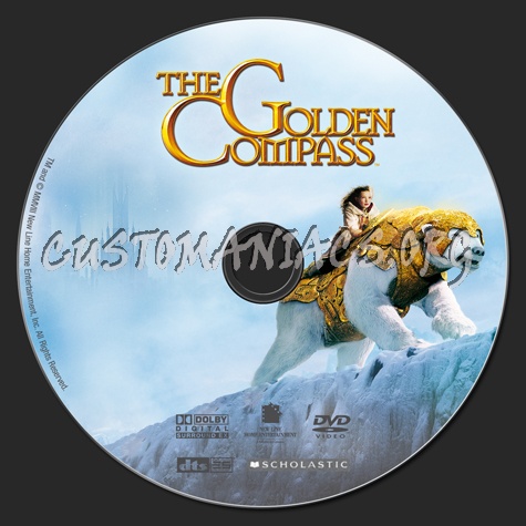 The Golden Compass dvd label